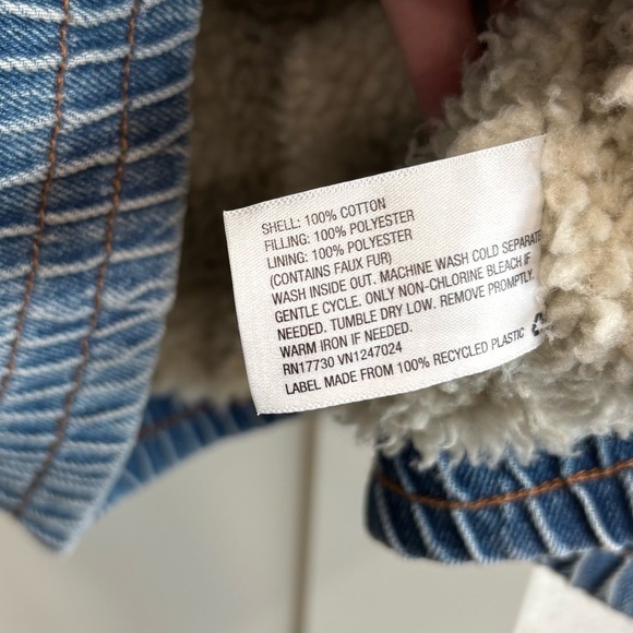 Wild Fable Sherpa lined denim jacket - Picture 8 of 8